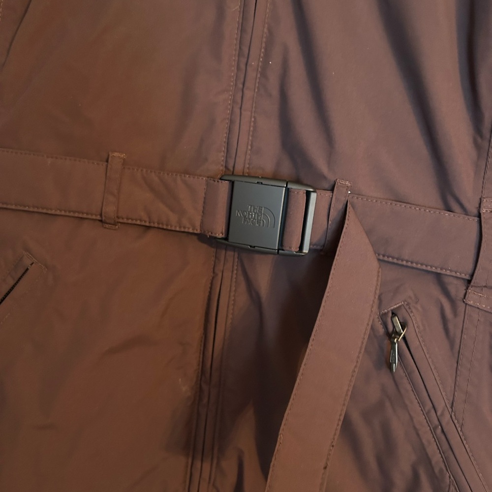 The North Face Dark Brown Jacket with Fur Hood - Picture 4 of 9